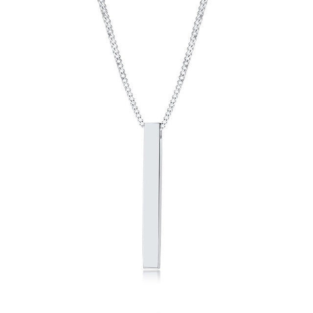 Men's Gift Chain Crystal Necklace