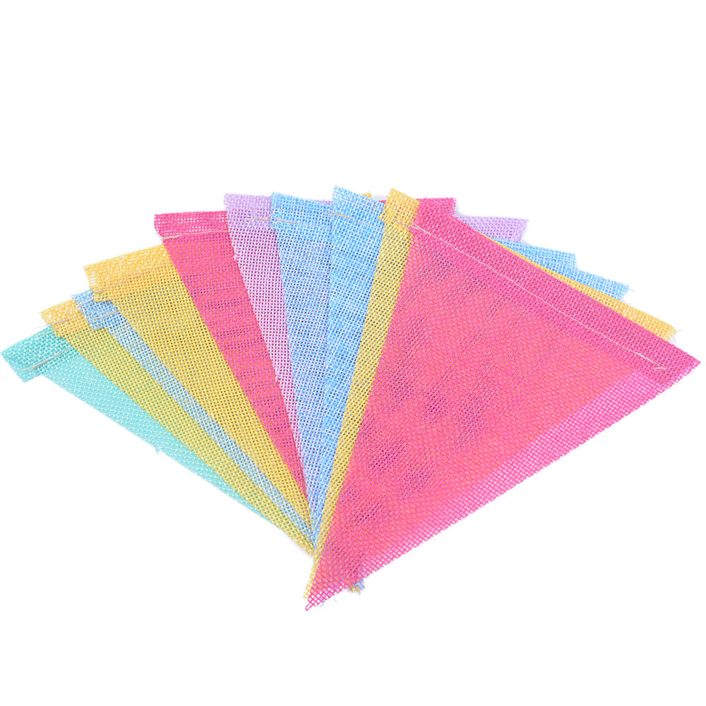 Christmas Party Outdoor Decorative Colorful Flags