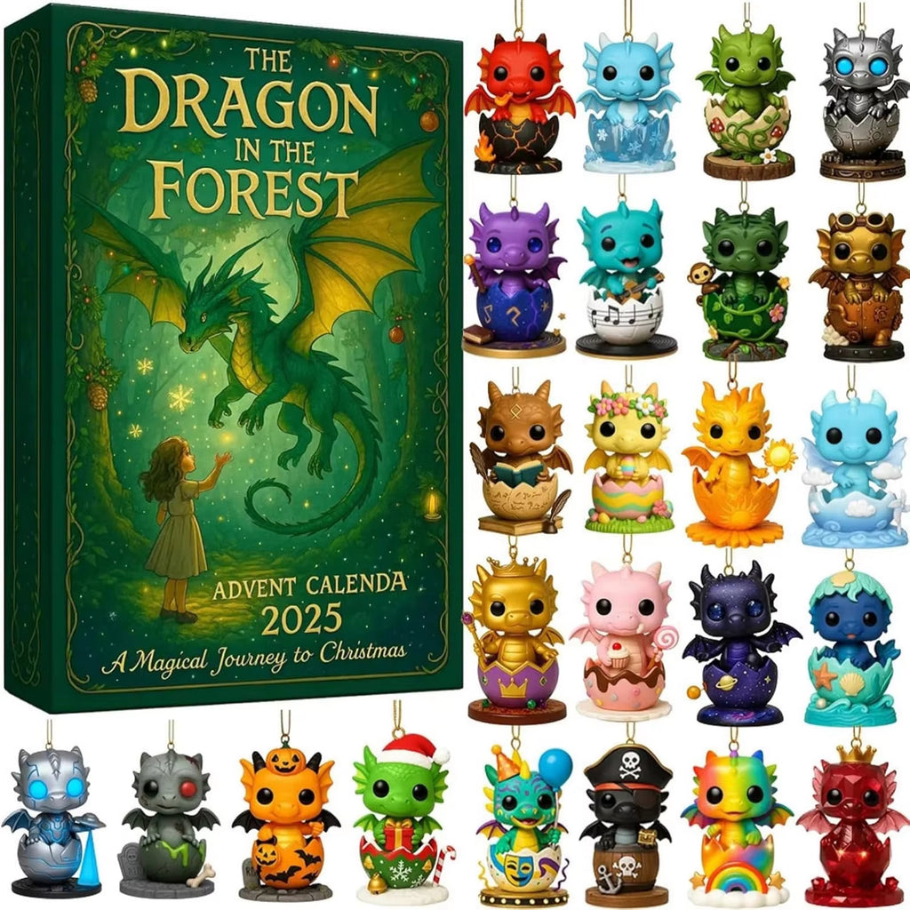 Forest Dragon Advent Calendar Christmas Gift