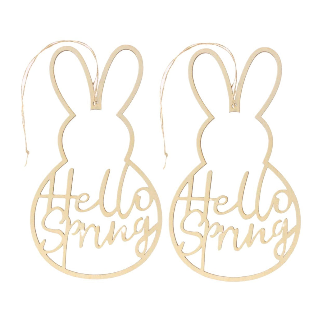 Easter Hollow Rabbit Crafts Wooden