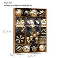 Creative Christmas Painted Decoration Pendant Set