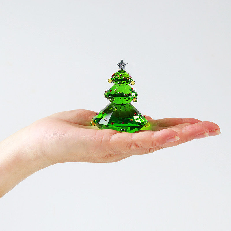 Christmas Gift Crystal Christmas Tree Ornament