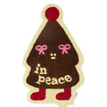 Christmas Atmosphere Cashmere Irregular Shape Hallway Mat